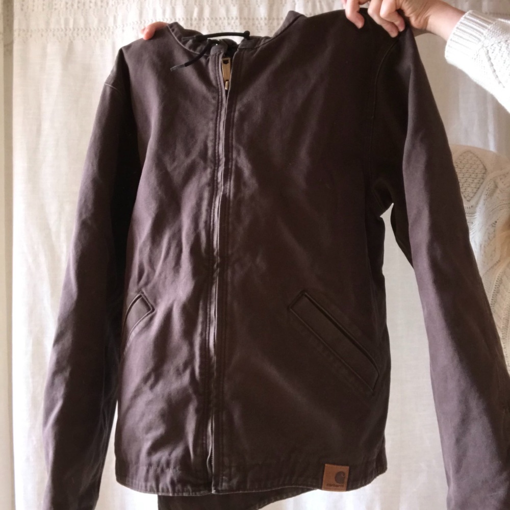 used carhartt jacket with hood